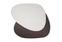 Macosa Home Platzset 4 Stk. Steinoptik Braun Creme PVC Bild 2