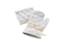 Macosa Home Topfhandschuhe & Topflappen Beige Grau Gestreift Bild 2