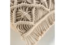 Macosa Home Makramee Dekokissen Beige Baumwolle Bild 4