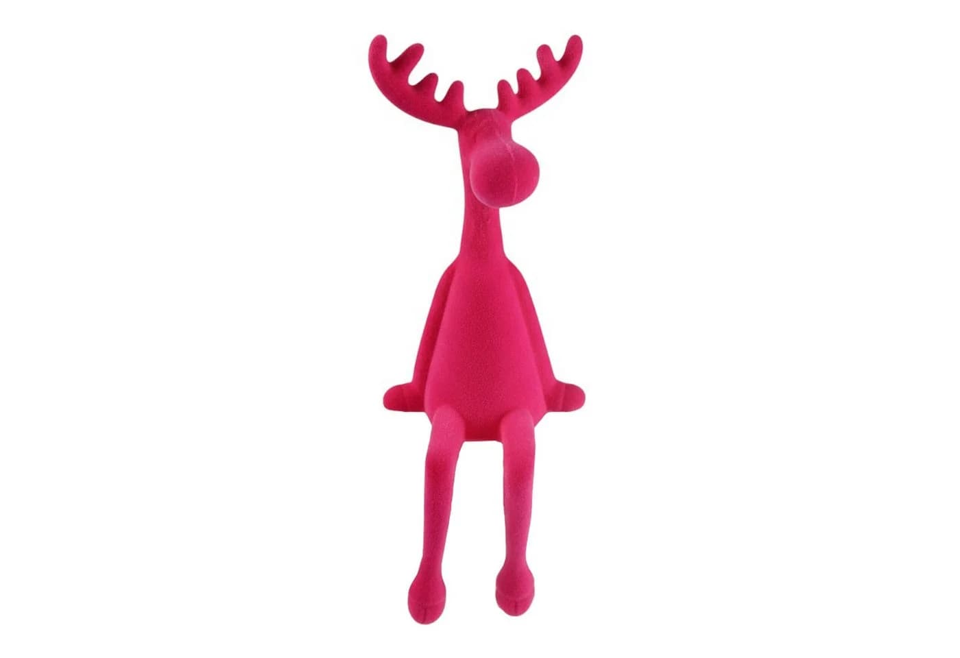 Macosa Home Kantenhocker Rentier 31 cm Braun, Orange, Fuchsia, Pink oder Grau - Bild 2