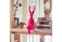 Macosa Home Kantenhocker Rentier Kunststoff beflockt Dekorentier Bild 1