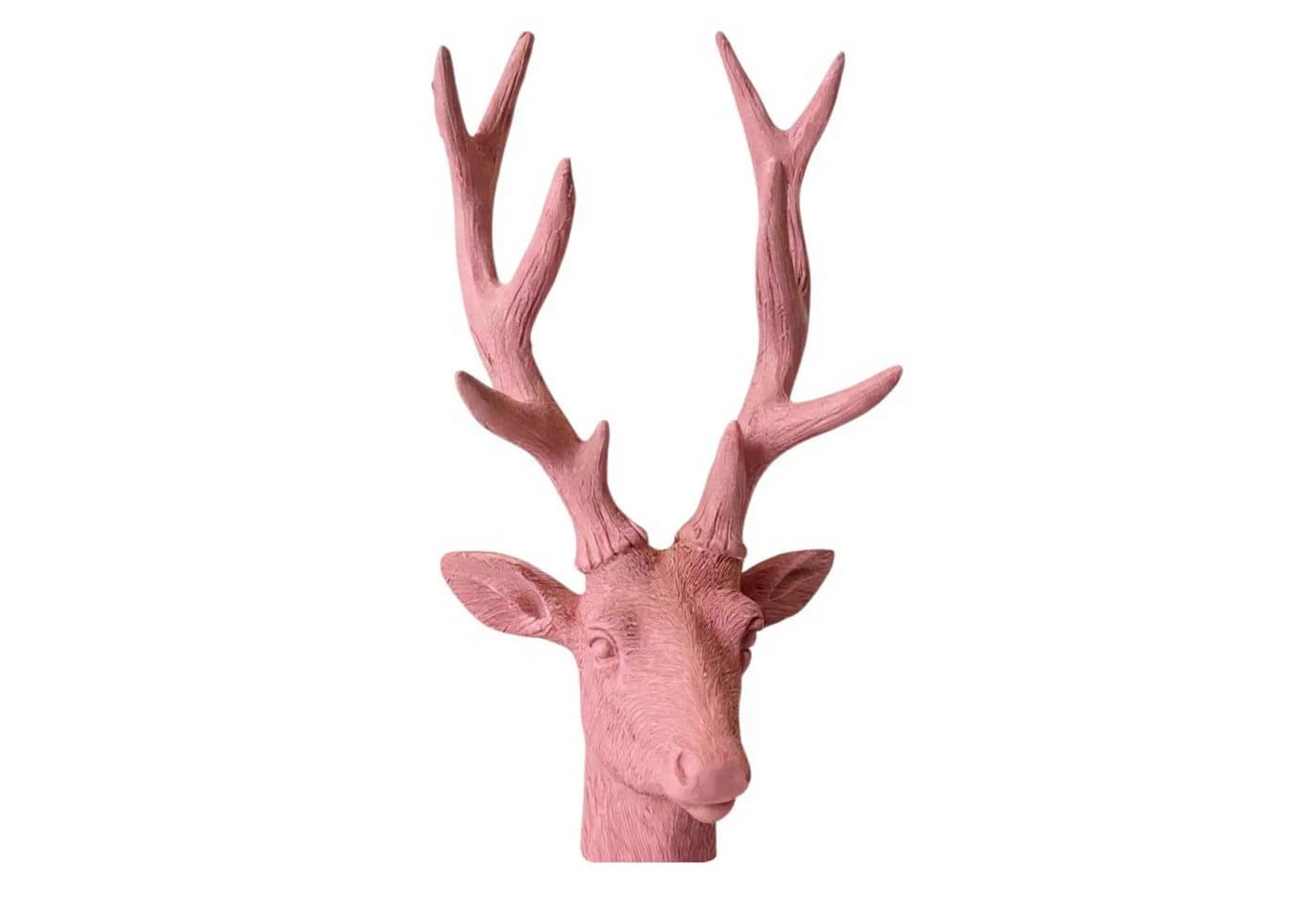Macosa Home Hirsch Büste Apricot Dekofigur - Bild 2