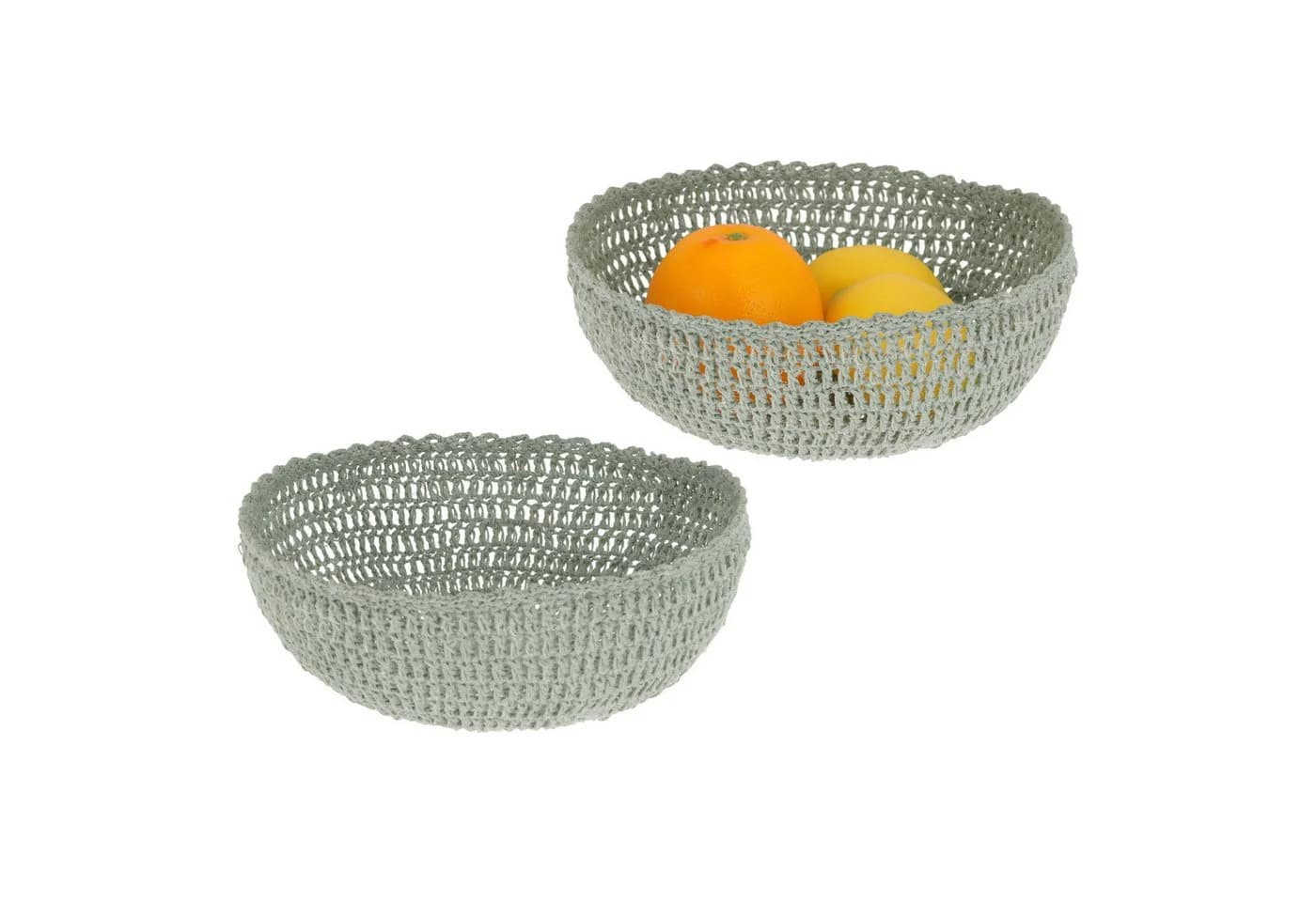 Macosa Home Dekoschale Makramee Grün Boho