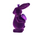 Macosa Home Osterhase beflockt Kunststoff Dekohase Bild 2