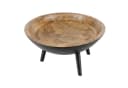 Macosa Home Dekoschale Mangoholz auf Füßen 25 cm Bild 2