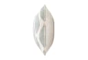 Macosa Home Dekokissen Grün Beige Baumwolle Metallfaser Bild 1