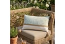 Macosa Home Dekokissen 30x50 cm Beige Braun Grün mit Quasten Bild 3