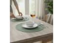 Macosa Home Platzset 4 Stk. Grün Rund 35 cm Polypropylen Bild 3
