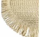 Macosa Home Platzset 4 Stk. Rund 38 cm Boho Papierfaser Bild 1
