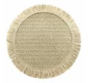 Macosa Home Platzset 4 Stk. Rund 38 cm Boho Papierfaser Bild 2