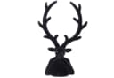 Macosa Home Dekofigur Hirsch Büste Schwarz Modern Bild 2