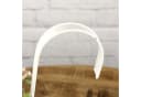 Macosa Home Hängeblumentopf 2er Set Weiß Metall Shabby Bild 4