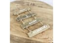 Macosa Home Wanddeko Holzschild Meer Maritim Braun-Weiß Bild 3