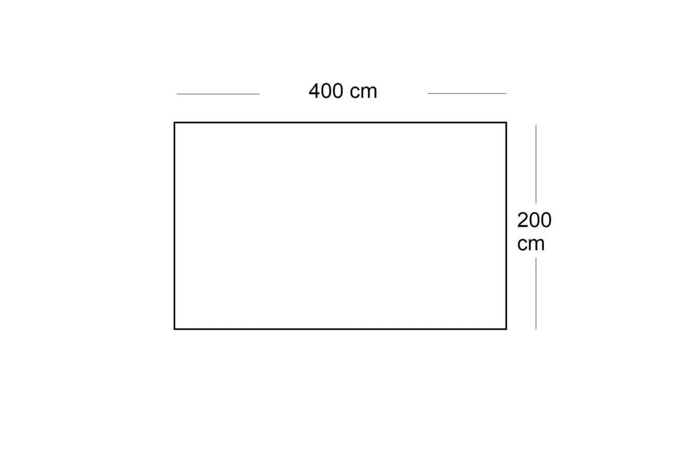 Macosa Home Deko-Fischernetz 200x400cm Naturfarben Maritim