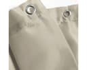 Sanixa Duschvorhang Textil Beige inkl. Ringe Bild 3