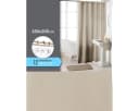 Sanixa Duschvorhang Textil Beige inkl. Ringe Bild 4