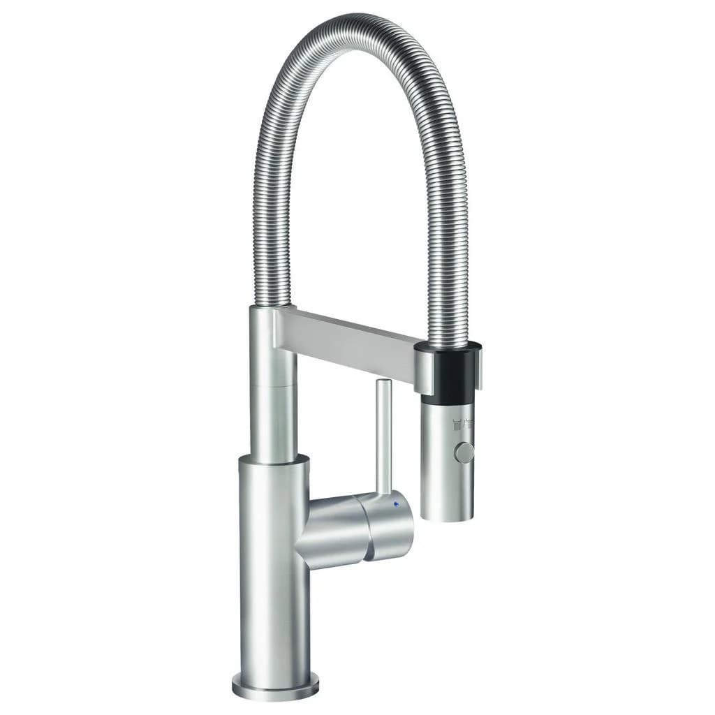 Villeroy & Boch Küchenarmatur Steel Expert Compact Edelstahl