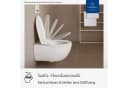 Villeroy und Boch O.novo Wand-WC-Sitz 8M43S101 Weiß Quick-Release/Soft-Closing Bild 1