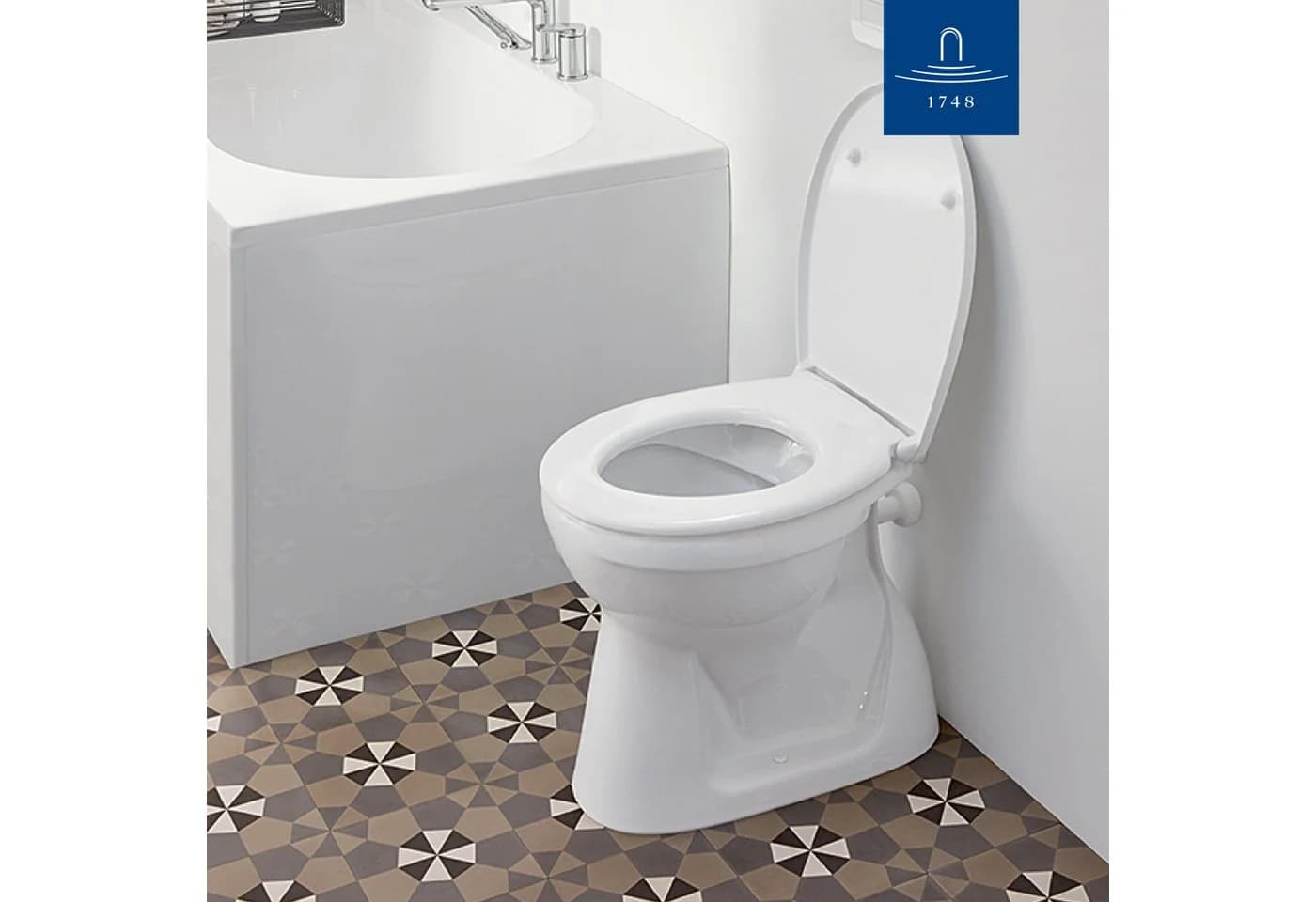 Villeroy und Boch O.novo Wand-WC-Sitz 8M43S101 Weiß Quick-Release/Soft-Closing - Bild 5