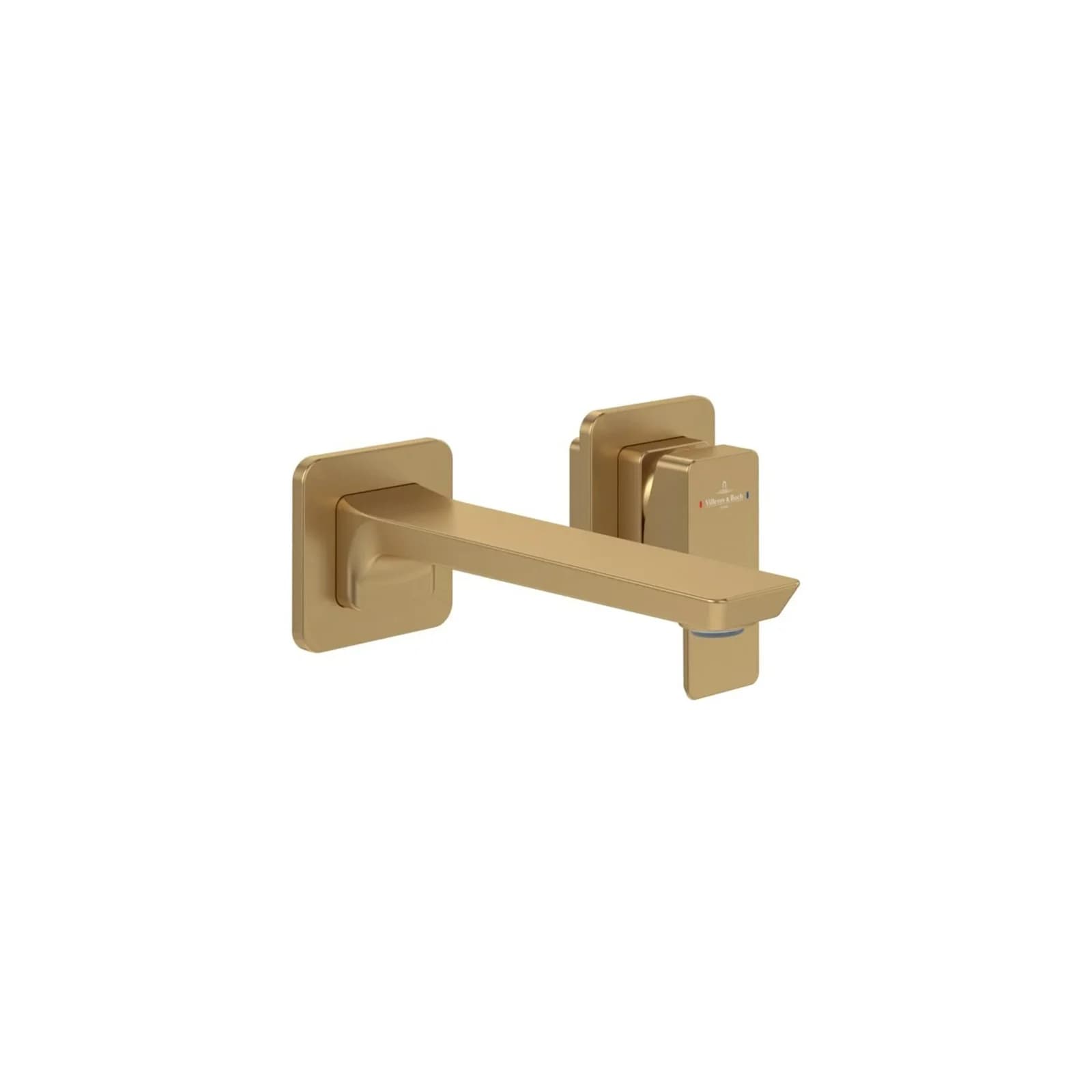 Villeroy und Boch Subway 3.0 Zweiloch-Einhebelwaschtischmischer Brushed Gold