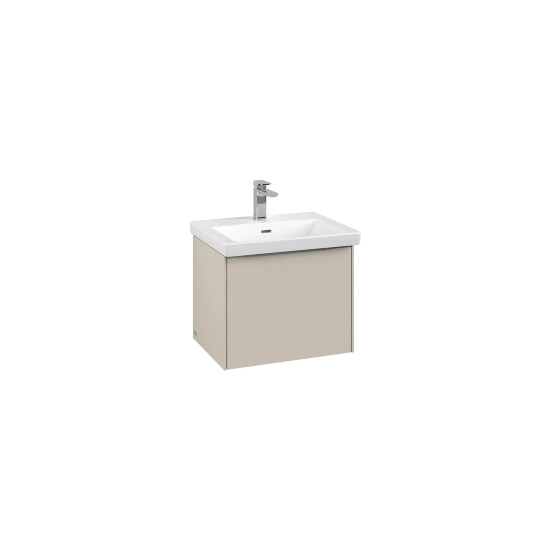 Villeroy & Boch Subway 3.0 Waschbeckenunterschrank 1 Auszug Cashmere Grey