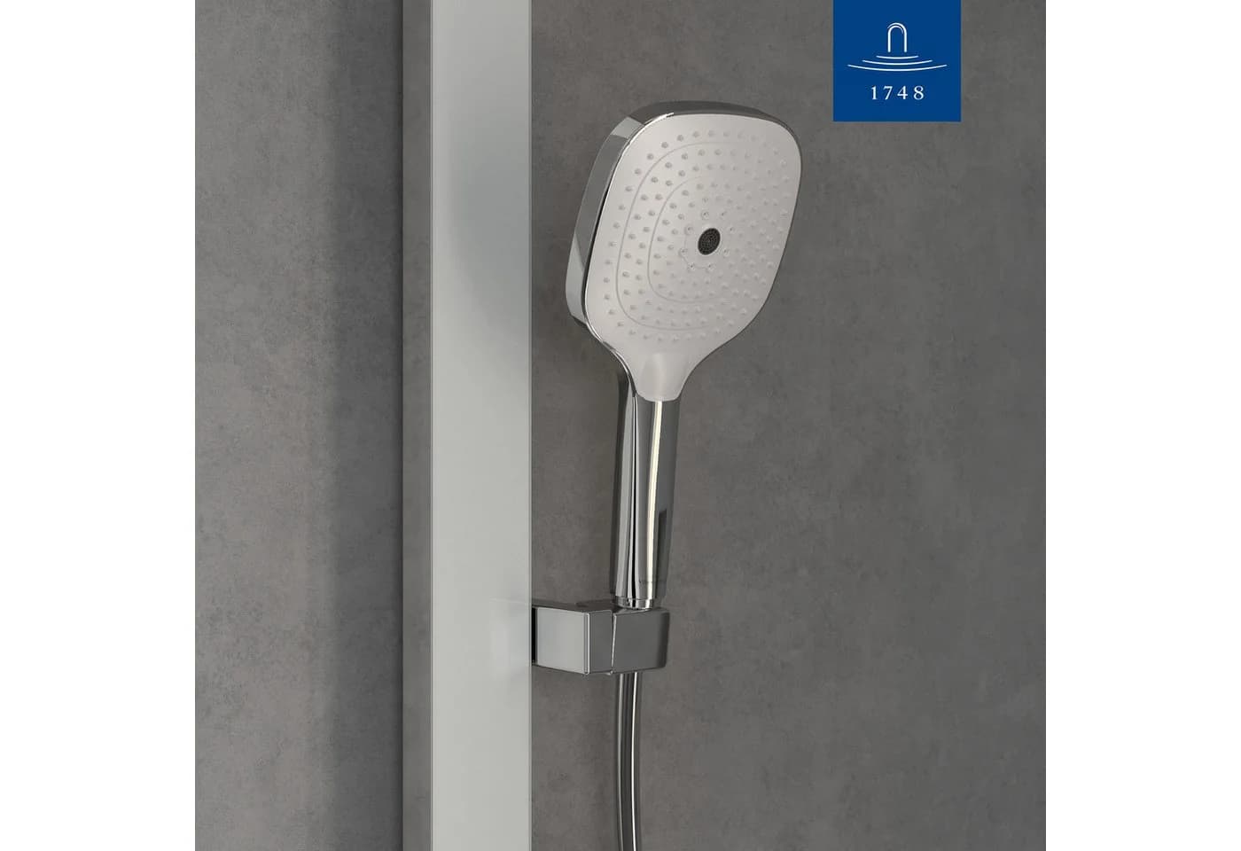Villeroy & Boch Handbrause Elody 3 Strahlarten Chrom - Bild 5