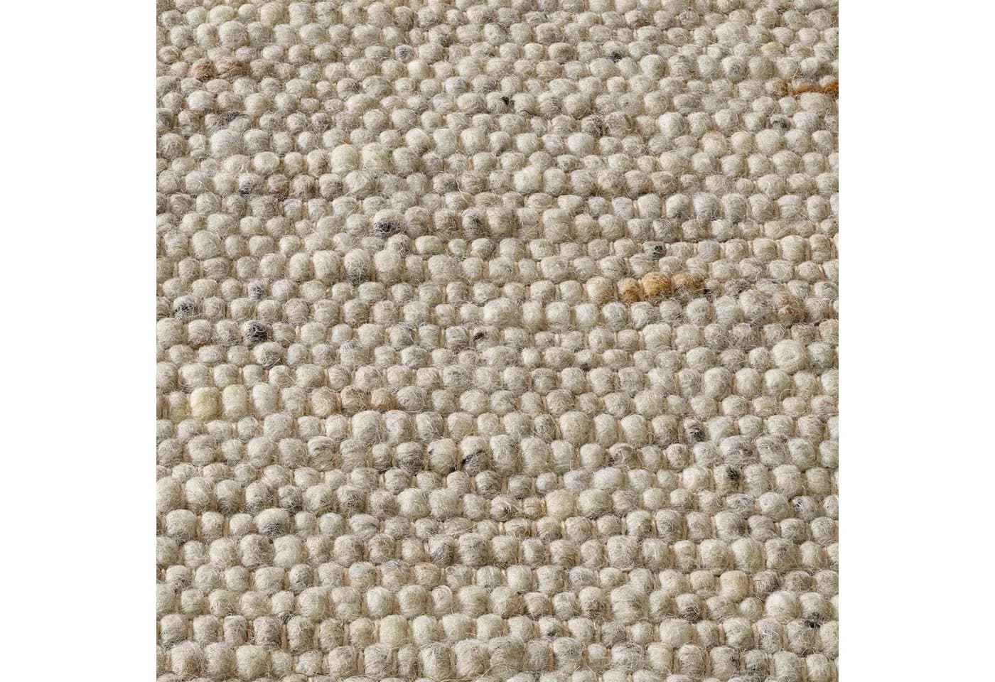 TaraCarpet Wollteppich Lambrecht Handgewebt Grau Beige Melange - Bild 3