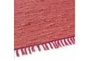 TaraCarpet Flickenteppich Sylt Rot Baumwolle Bild 4