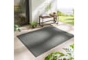 TaraCarpet Teppich Regina Anthrazit Indoor Outdoor Flachgewebe Bild 2