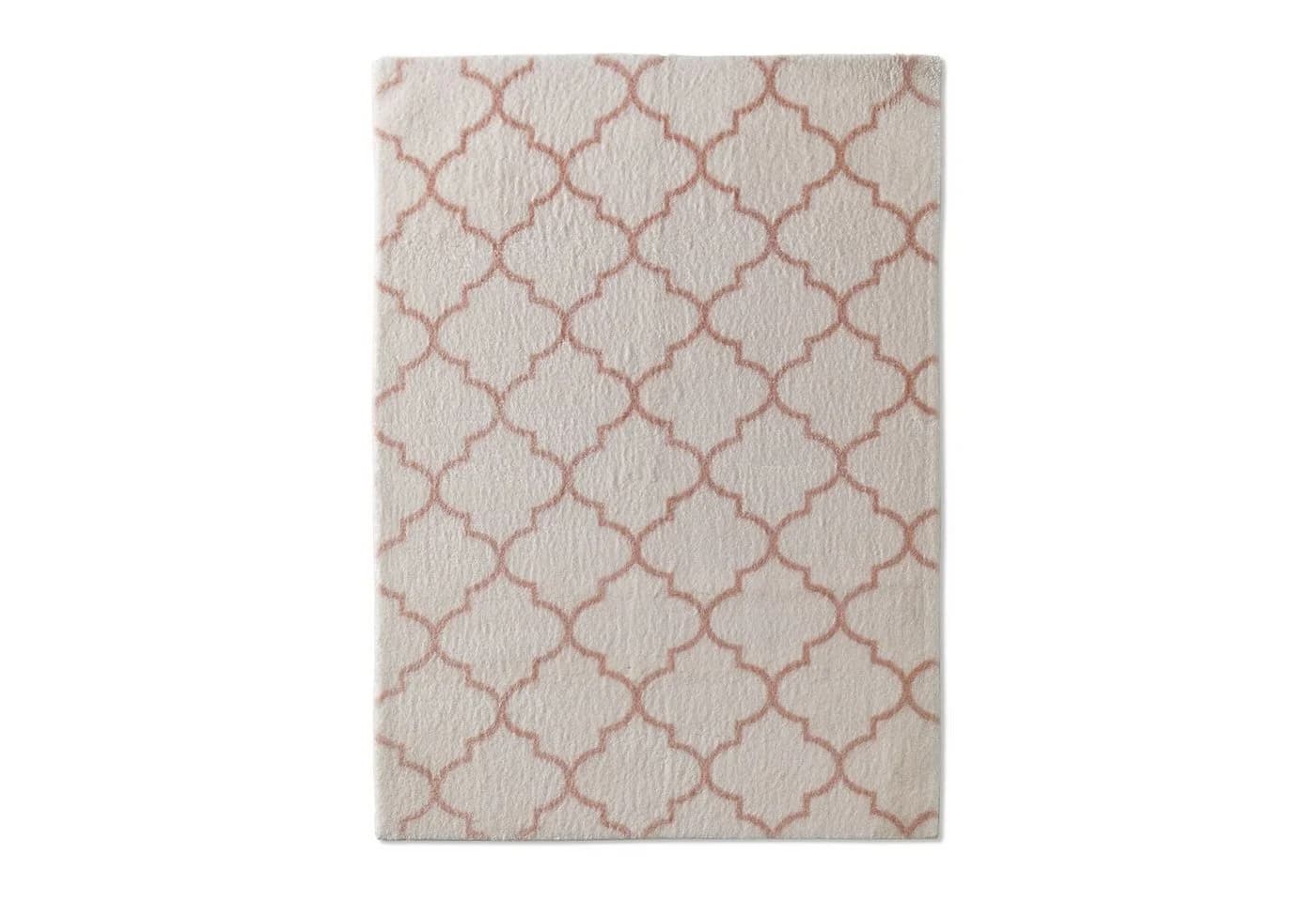 TaraCarpet Teppich Valetta Florentiner 52 Beige/Rosa Kurzflor - Bild 3