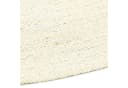 TaraCarpet Jute Teppich Mani Colour Rund Weiß Modern Bild 3