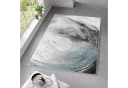 TaraCarpet TC-Fashion 6116 Circle Teppich Modern Retro Blau Grau Beige Bild 1