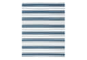 TaraCarpet Outdoor Teppich Santa Monica blau-weiß gestreift Bild 1