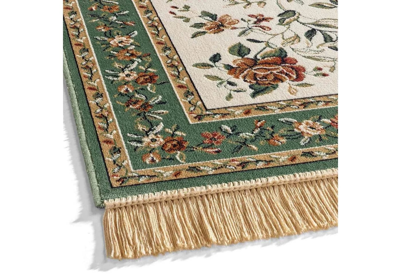 TaraCarpet Teppich Palazzo Royal Antique Roses Bordüre 95x140 cm - Bild 3