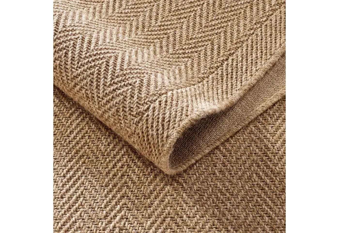 TaraCarpet Teppich Outdoor & Indoor Sisal-Jute-Optik Naturfarben - Bild 5