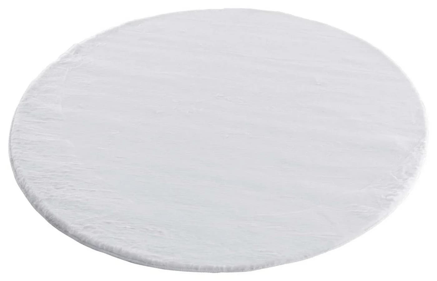 TaraCarpet Teppich Hasenfell Bora Soft Oval Weiß 120x170cm - Bild 5
