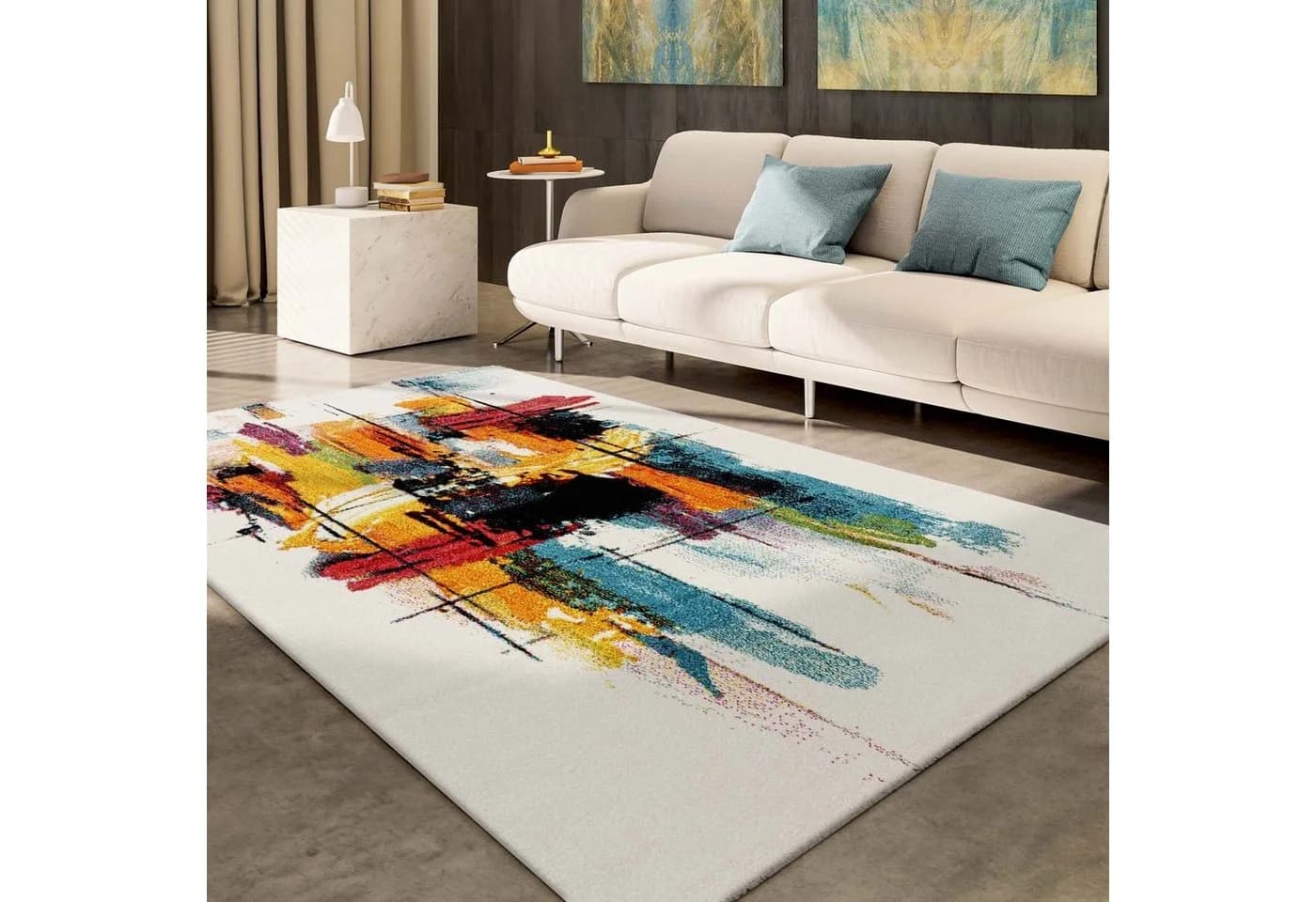 TaraCarpet Vision Art Teppich Bunt
