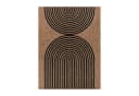 TaraCarpet Teppich Columbia Fashion Wave In & Outdoor Natur Schwarz Bild 1