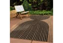 TaraCarpet Teppich Columbia Fashion Wave In & Outdoor Natur Schwarz Bild 2