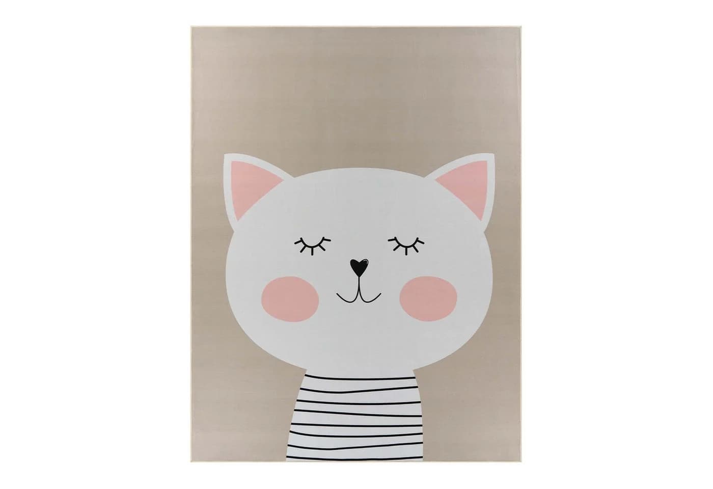 TaraCarpet Kinderteppich Fresh Kids Tiere Taupe - Bild 2