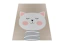 TaraCarpet Kinderteppich Fresh Kids Tiere Taupe Bild 5