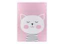 TaraCarpet Kinderteppich Fresh Kids Tiere Katze Rosa Rechteckig Bild 2