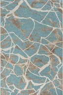 TaraCarpet In- und Outdoor Teppich Fantasy Marmor Blau Bild 2