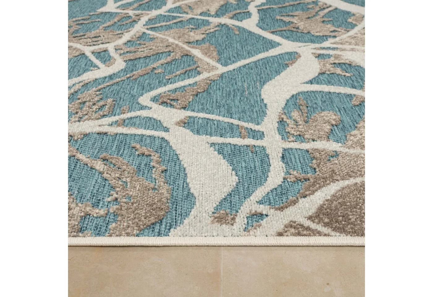 TaraCarpet In- und Outdoor Teppich Fantasy Marmor Blau - Bild 4