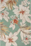 TaraCarpet In- und Outdoor Teppich Fantasy Lilie Grün Bild 2