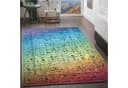 TaraCarpet Teppich Kurzflor Regenbogen Oriental Modern Bild 1