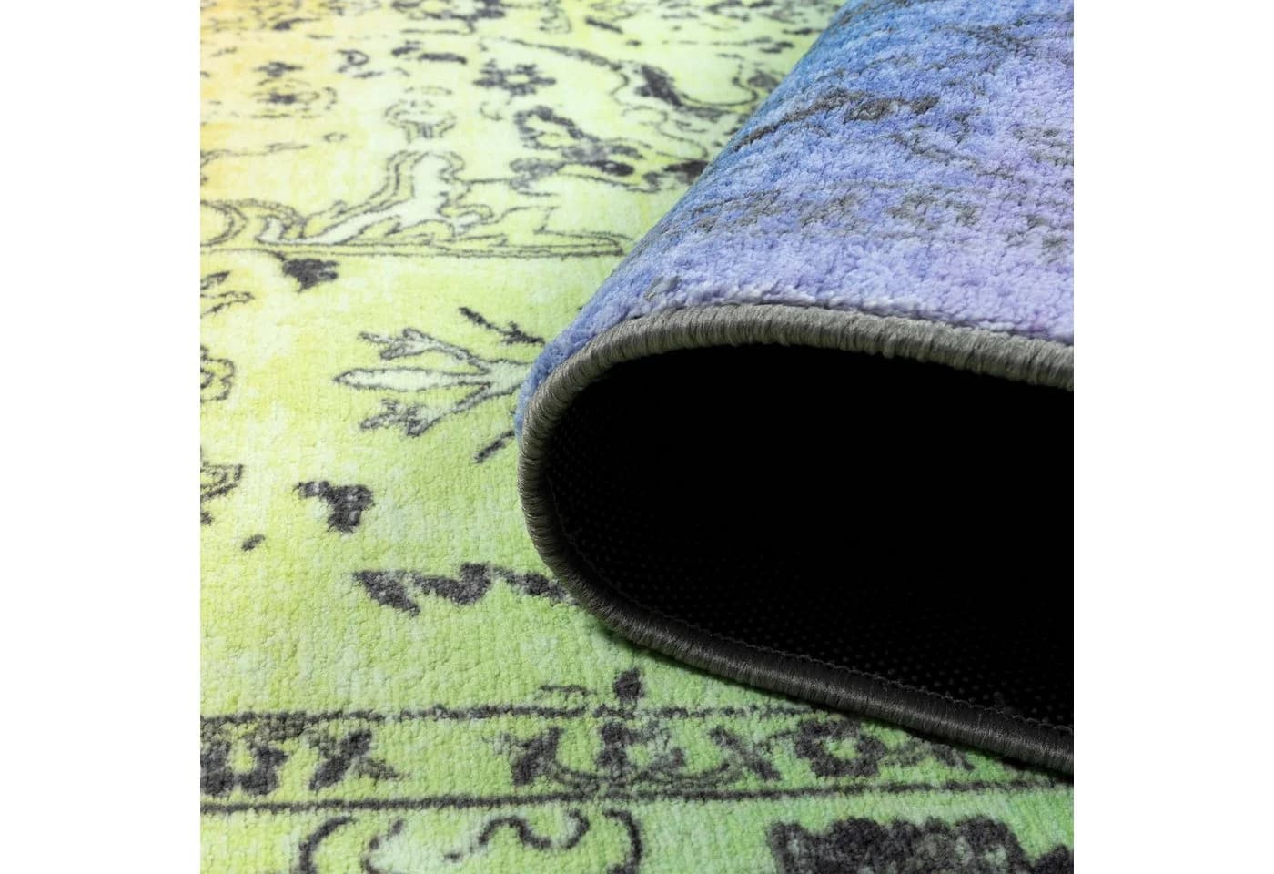 TaraCarpet Teppich Kurzflor Regenbogen Oriental Modern - Bild 5