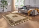 TaraCarpet Leonardo Teppich Renaissance Schwarz/Gold Bild 1