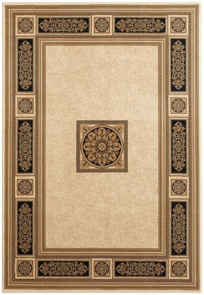 TaraCarpet Leonardo Teppich Renaissance Schwarz/Gold - Bild 2
