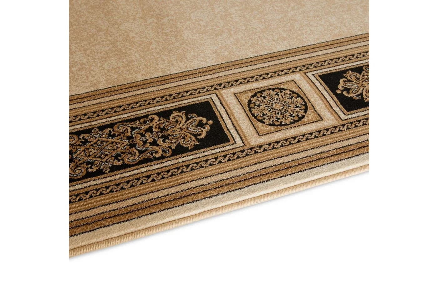 TaraCarpet Leonardo Teppich Renaissance Schwarz/Gold - Bild 3